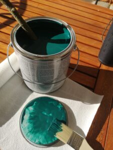 ... was für eine mutige Farbe ...